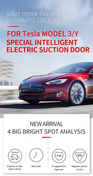 Elektrinė Siurbimo Duris Tesla Model 3 Minkštas Uždaryti Duris Tesla Model Y Protingas Tylus Durų Užraktas Plug And Play Minkštas Uždaryti