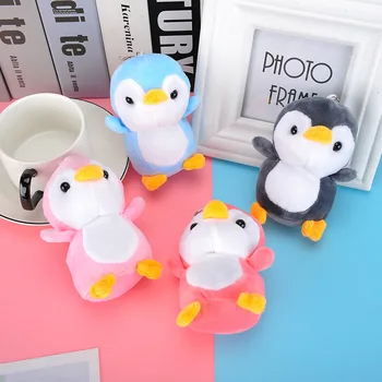 Naujas korėjos versija mielas mažai pingvinas kimštiniai žaislai, lėlės pakabukas drabužių priedai mados daiktai