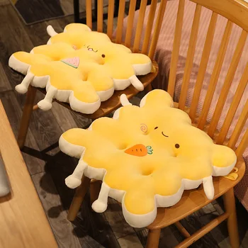 Naujas Animacijos Maisto Pagalvėlė Sausainių Pliušinis Lėlės Kawaii Sofa-lova, Kėdės Pliušinis Sėdynės Pagalvę Miegui Žaislas Mergaitėms, Vaikams