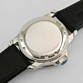 45mm juoda Šviesos nouvelle automatinė mens režimas dirbtiniais chronographe Classique supilkite Cristaux Montres montre Cadea Montre-Bracel