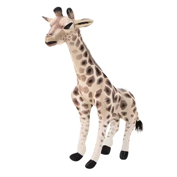 Didelis Dydis 100cm Simulaition iškamša Žirafa Plushies Dovana Vaikams