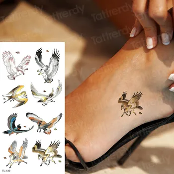 Tatuiruotė lipdukas netikrą tatuiruotę nuimamas vandeniui fox tatuiruotės wings seksualių moterų tatuiruotė modelis gyvūnų tatuiruotė laikina lipdukai meno