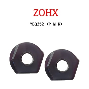 10vnt ZOHX ZOHX1203 ZOHX1604 ZOHX2005 ZOHX2506 ZOHX3007 GF GM YBG252 CNC Staklės, Originalus Tekinimo Frezavimo Įdėklai Tekinimo Cutter