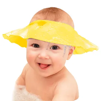 Baby Shower Bžūp Shield Dušo Kepuraitė Vaikams Galvos Skydas, Skirtas Vaikų Plaukų Plovimo Baby Dušo Kepuraitė Kūdikių Galvos Vonia Raštas
