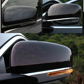 Už Renault Koleos 2017 2018 2019 Automobilių Optikos Reikmenys ABS Plastiko Automobilio galinio vaizdo veidrodžio apdaila juostelės Dangčio Apdaila