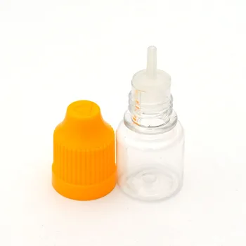 10vnt 3 ml Akių Užkratas Butelių Tuščių Plastikinių Konteinerių Su Childproof Bžūp Skysčių Mažų Adatų Buteliukas