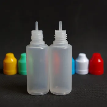 100vnt Minkštas 20ml Tuščias Buteliukas Plastikiniai Buteliukai Su Lašintuvu Childproof Bžūp Ir Ilgai Patarimas Dėl Skysčių PE Jar