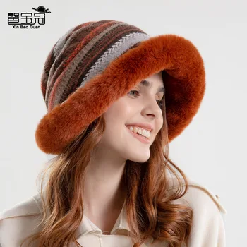 Naujas pliušinis šiltas žvejo kepurė korėjos versija, universalus, ausų apsaugos bžūp Vaikų žiemos šalčius įrodymas pliušinis baseino bžūp