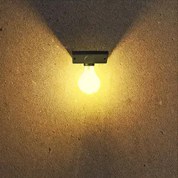 Saulės LED Volframo Lemputės, Automatiniai Šviesos Davikliai Lempos, Lemputės Tvora, Lauko