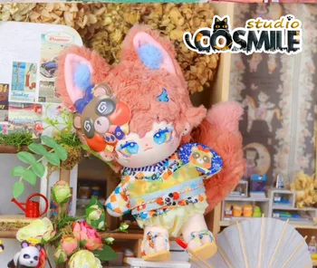 Cosmile_studio Nr. atributus Genki Shikishi Dvasios Monstras, Gražus Vaikinas, Įdaryti Plushie 20cm Pliušinis Lėlės Kūno Žaislas Sa