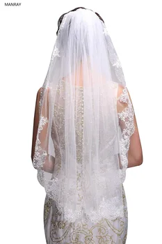 Manray 2022 Nuotakos Šydu Draugei Moteris Trumpą Nėrinių Vestuvių Suknelė Plastiko Galvos Priedai