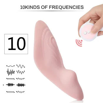 10 greičio Sekso žaislas Belaidžio Nuotolinio valdymo Nešiojami Klitorio G spot Stimuliatorius dildo Vibratorius, sekso žaislai moterims, Masturbator suaugusiųjų produktas