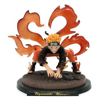 Naruto Veiksmų Skaičius, Uzumaki Naruto Uchiha Sasuke 20cm Veiksmų Skaičius, Modelis