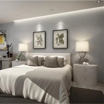Beibehang Aukštos kokybės šviesiai pilkos spalvos apmušalai modernus minimalistinis miegamasis, svetainė, TV foną, sienos paprasto biuro tapetai обои