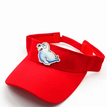 Animacinių filmų jūrų liūtas siuvinėjimo Skydeliai Beisbolo kepuraitę Reguliuojamas Snapback cap vyrų ir moterų 95