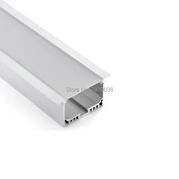 20 X 1M Rinkiniai/Daug Paviršiaus sumontuoti aliuminio profilio led ir anoduoto sidabro T stiliaus led aliuminio kanalo viršutinė riba sienos lempos
