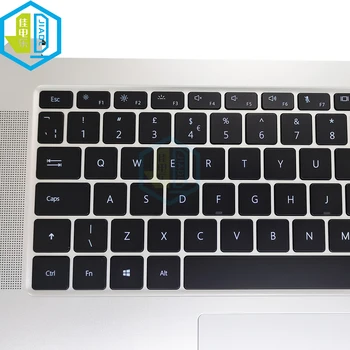 Naujas UK GB nešiojamas foninio apšvietimo Klaviatūra palmrest padengti Huawei MagicBook KPL-W00 KPL-W00C VLT-W50 VLT-W60 pakeisti klaviatūras