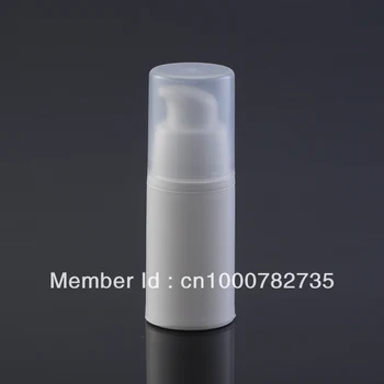 50ML balto plastiko beoriu dulkių siurblys butelį losjonas emulsija serumas fondas akių serumas odos priežiūros kosmetikos pakuotės
