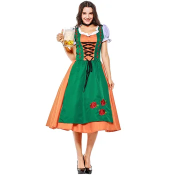 Alus Moteris Bavarijos Alaus Mergina Kostiumas Seksualus Oktoberfest Festivalyje Karnavalas Šalies Fancy Dress Helovinas Kostiumas Moterims