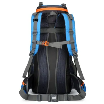 Naujas didelės talpos lauko sporto, alpinizmo krepšys, atsparus vandeniui kuprinė vyriški laisvalaikio kempingas kuprinė 70L kelionės krepšys