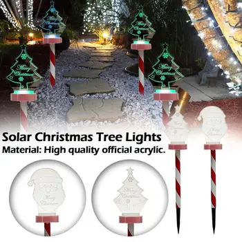 Kūrybos Saulės Kalėdų Eglutė String Žibintai PVC Saulės LED Kalėdų Eglučių Žiburiai Vandeniui Spiralės Lauko Sodo Kieme
