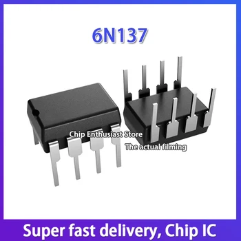 10VNT 6N137 CHIP CT MICRO DIP-8 4.5 V~5.5 V Originalus Originali Optocoupler - Logika Produkcija